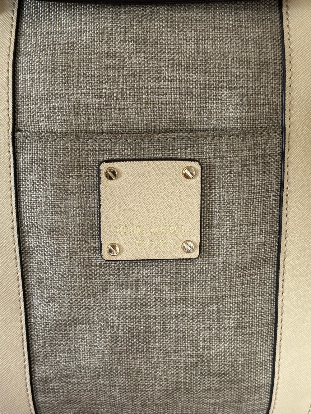Henri Bendel Jetsetter Canvas Saffiano Convertible Backpack Tote - Picture 2 of 15